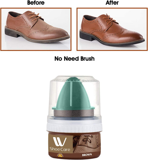 Shoe Cream Brown | 1.69 fl oz | WBM SHOE CARE